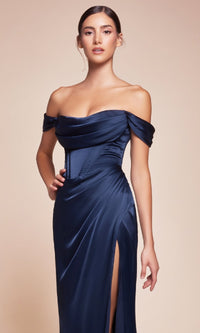 Ladivine Long Formal Dress 7492-1