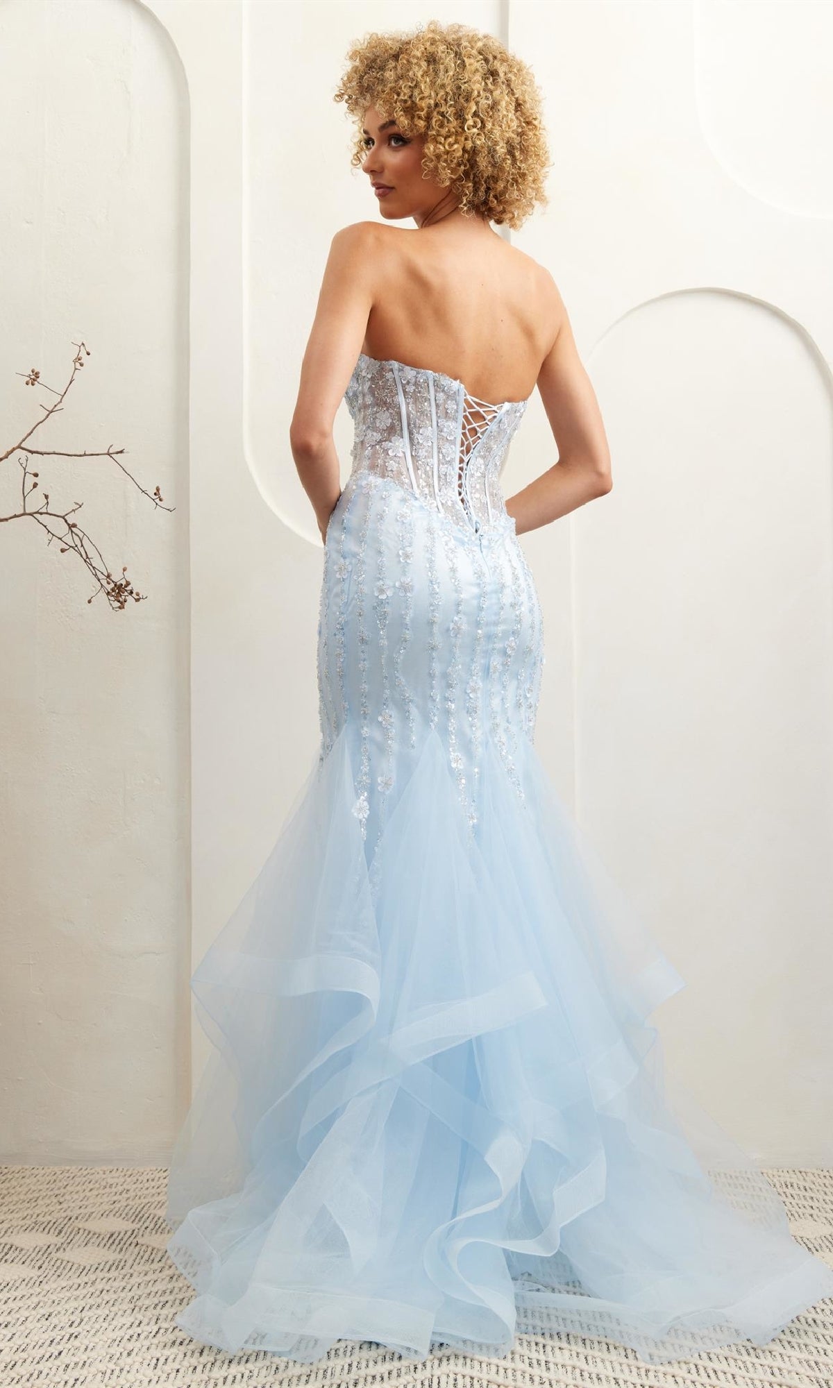 Amelia Couture Long Formal Dress 8002