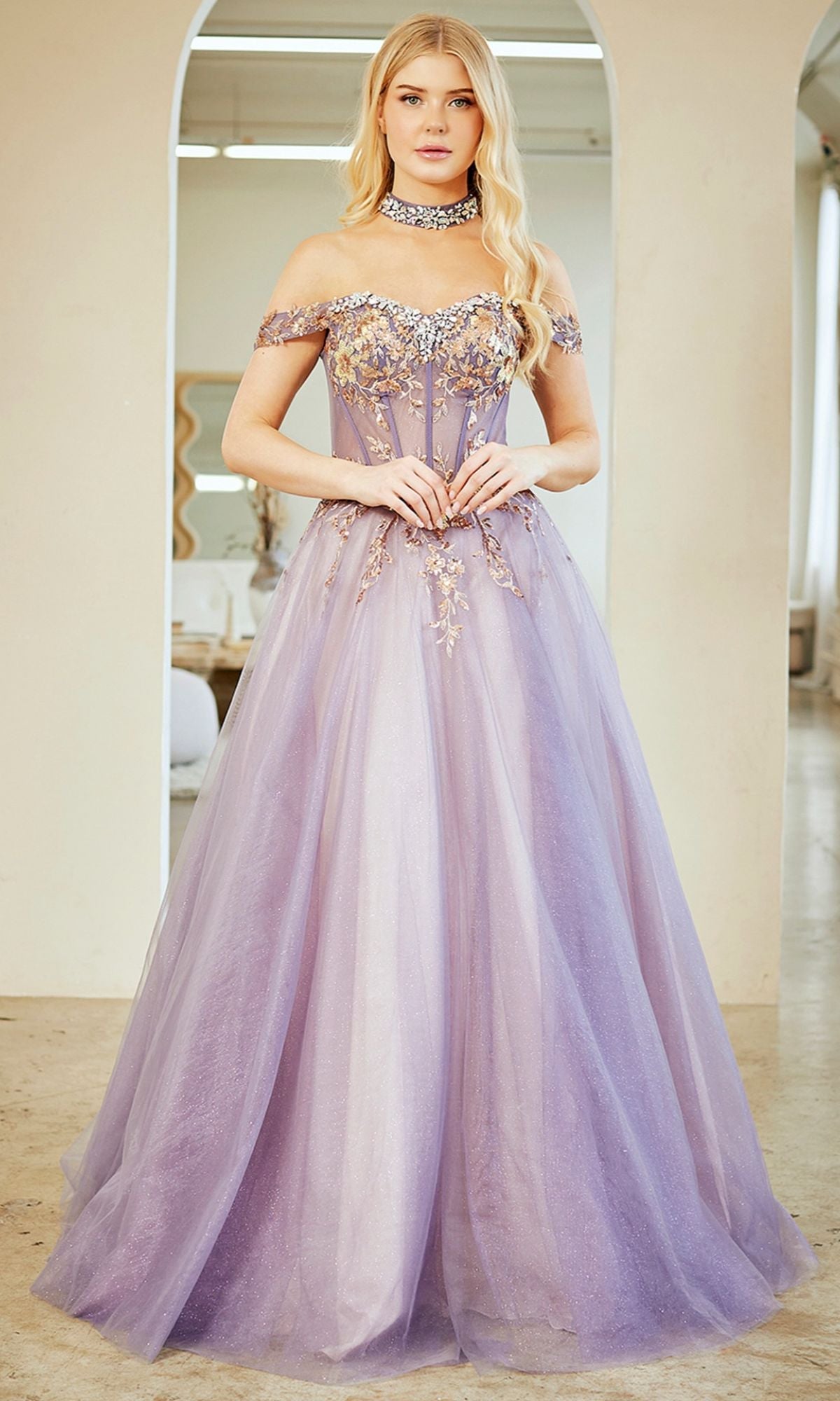 Amelia Couture Long Prom Dress 8063