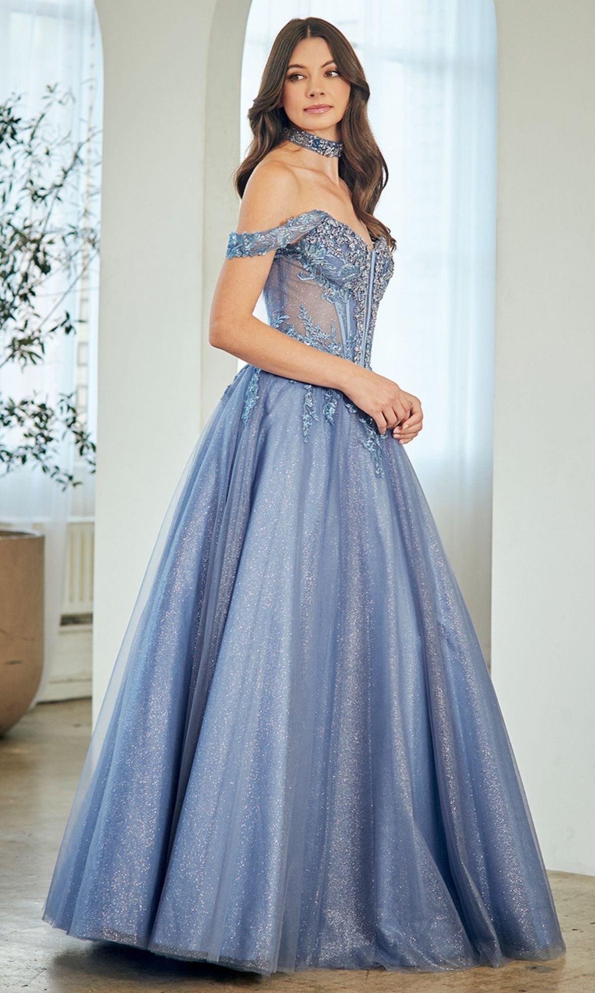 Amelia Couture Long Prom Dress 8065