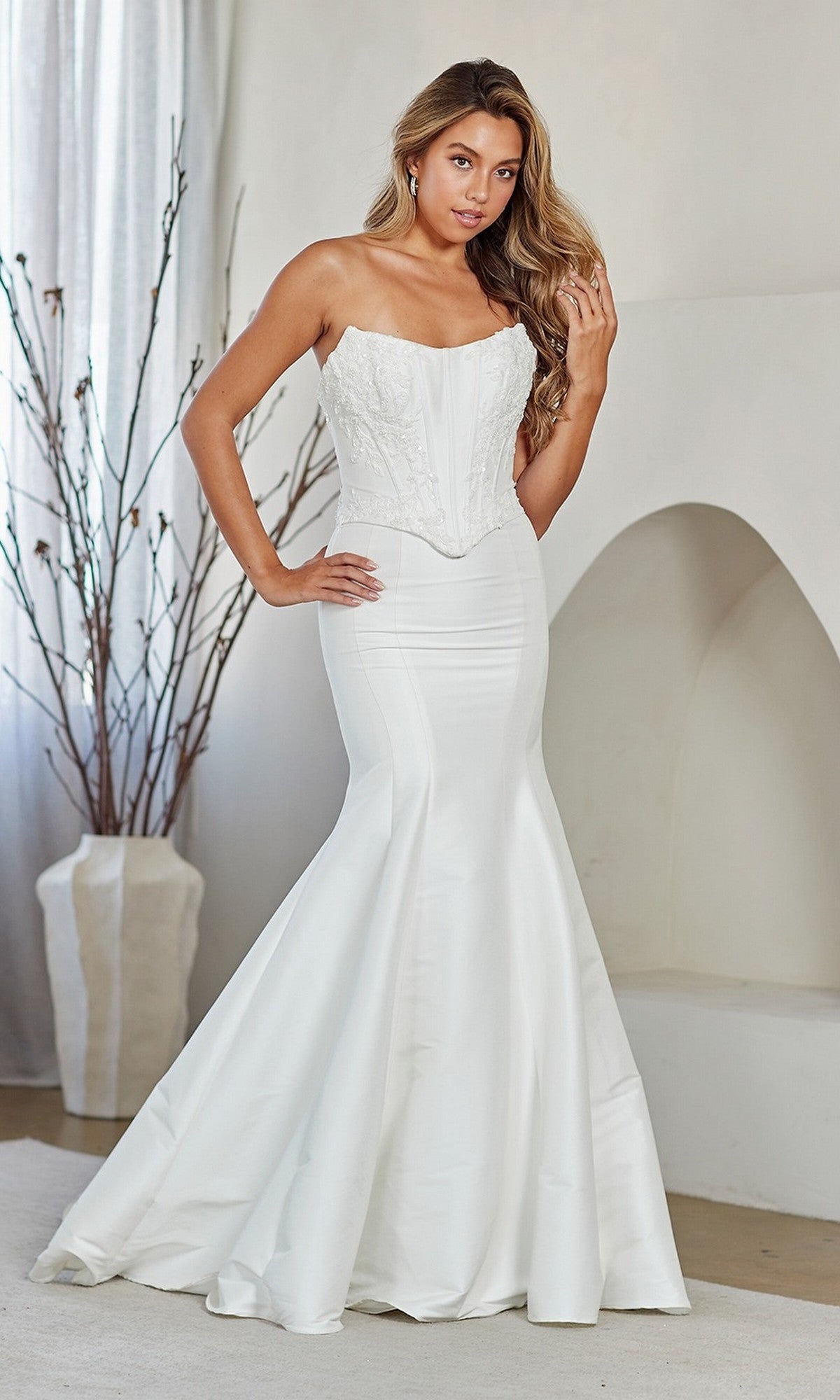 Amelia Couture Long Formal Dress 8080