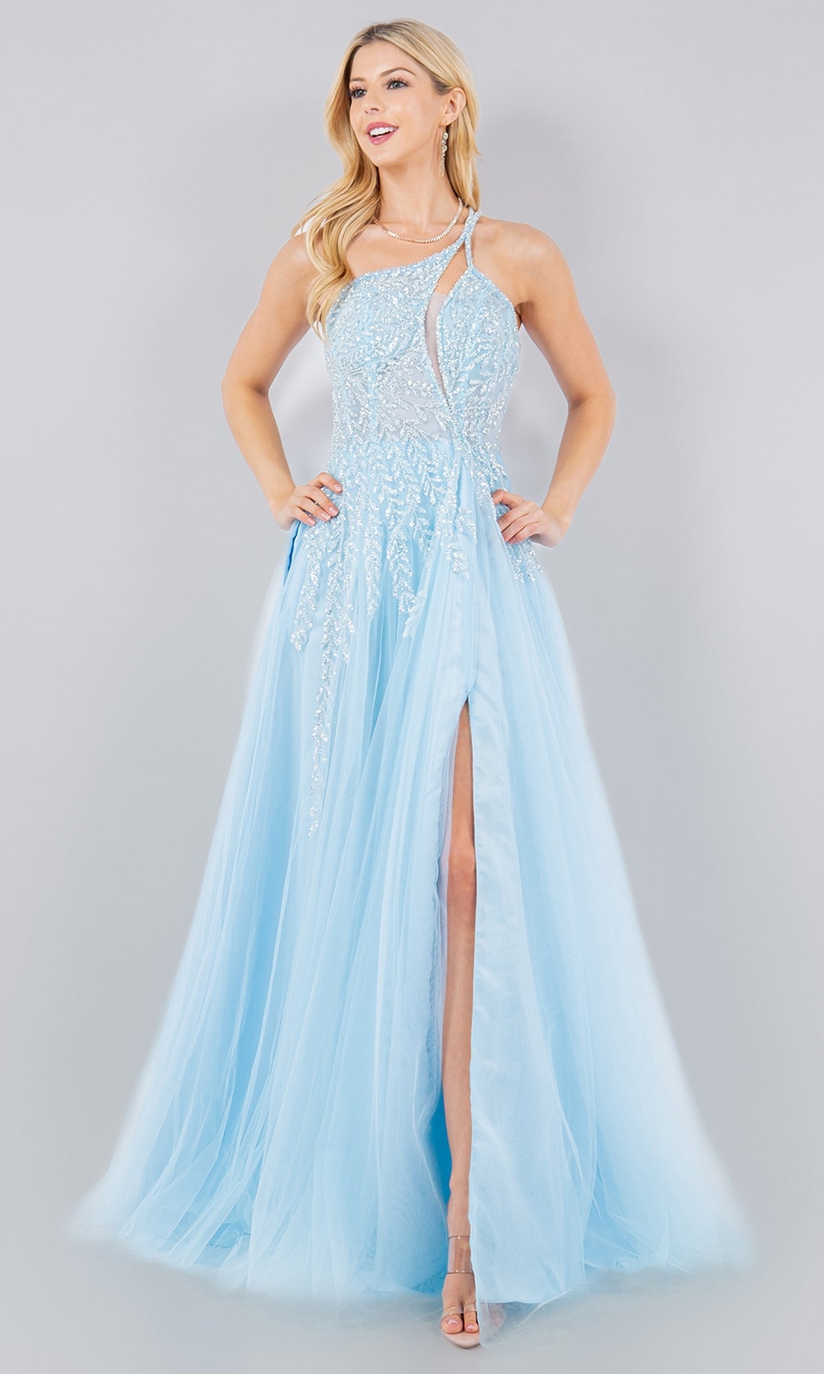 Long Formal Dress 8118j by Cinderella Couture Pink / Small Long Formal Dress 8118j by Cinderella Couture Pink / Small