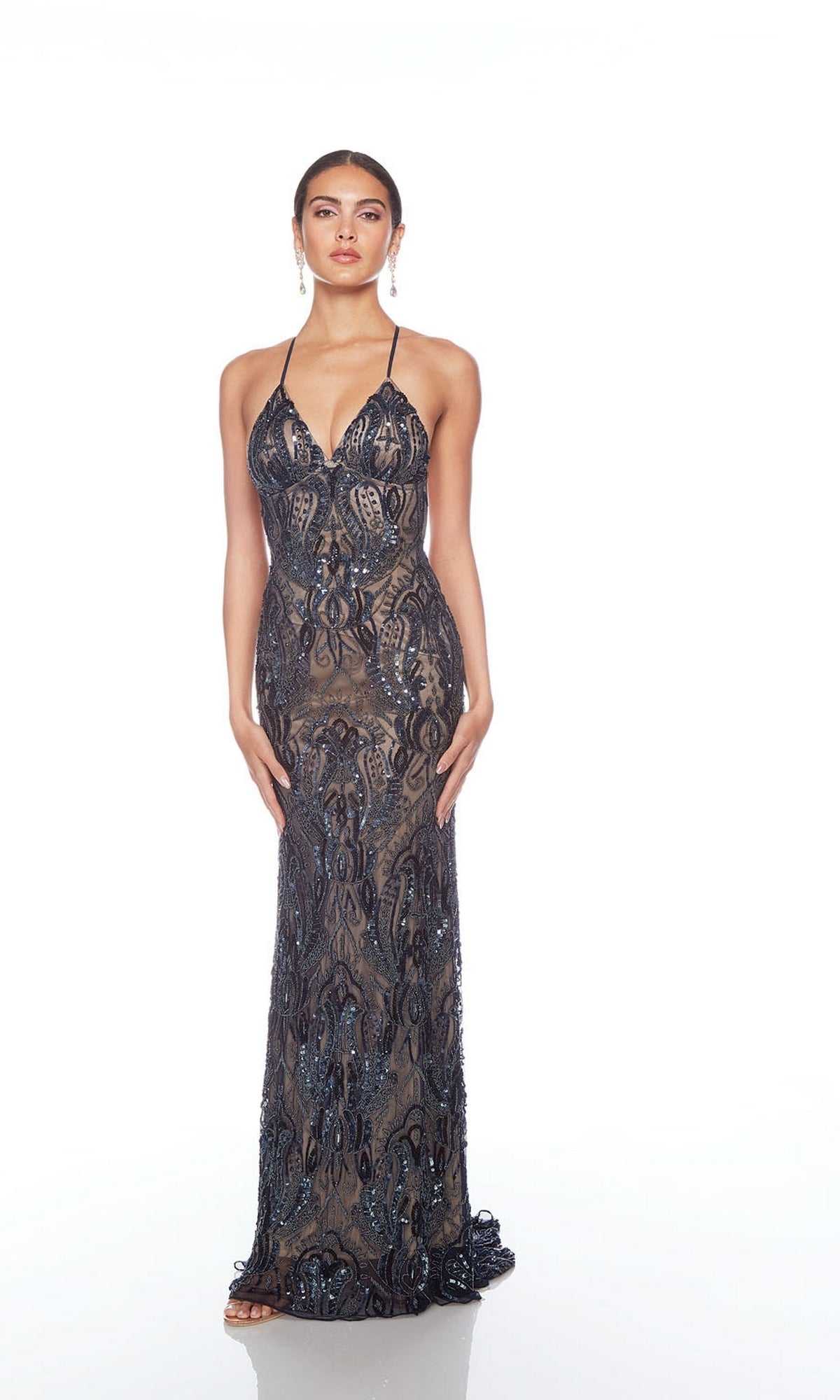 Alyce Long Formal Dress 88006
