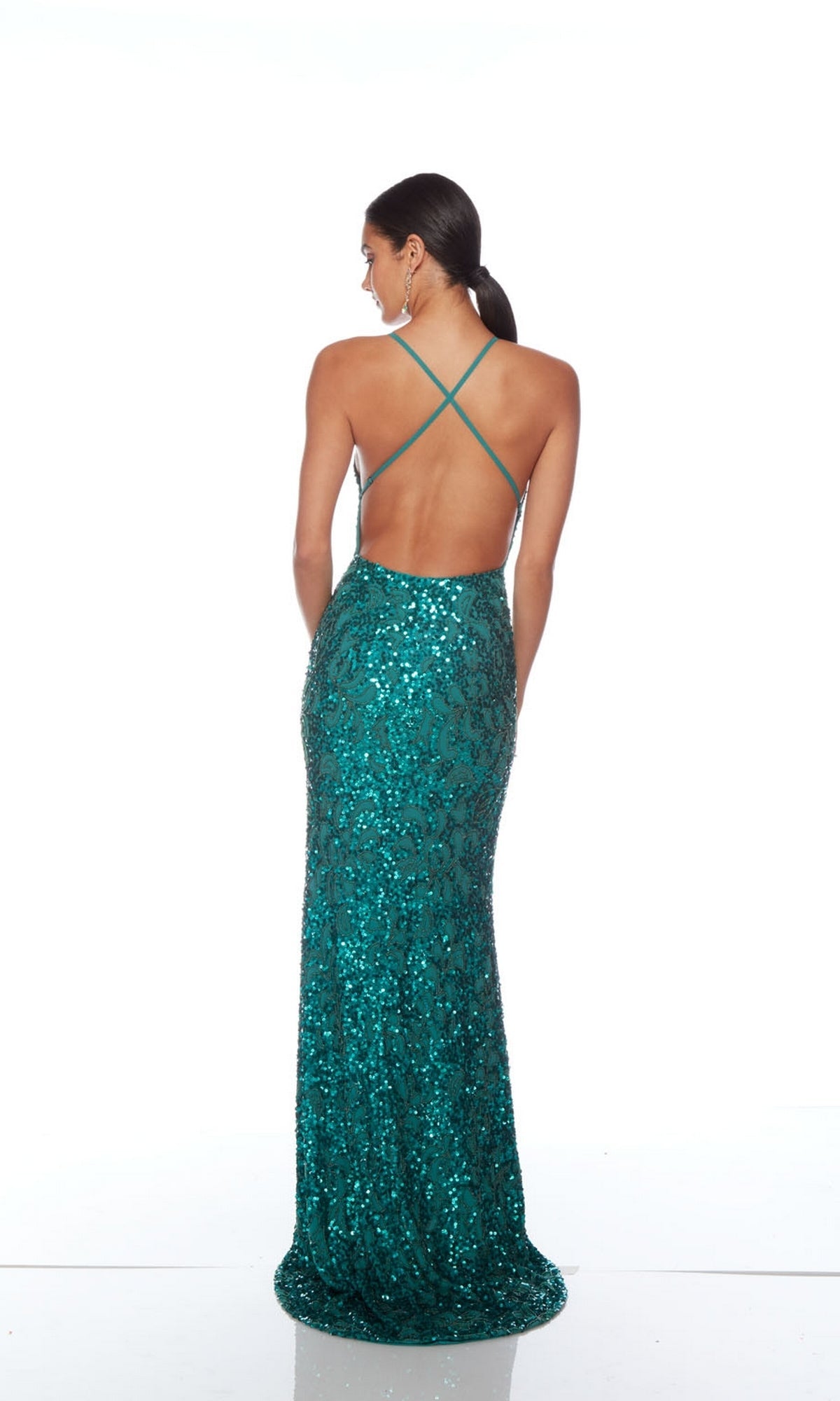  Alyce Long Formal Dress 88009