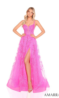 Barbie Pink Amarra Long Formal Dress 88221