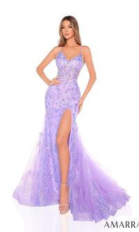 Lilac Amarra Long Formal Dress 88227