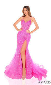 Barbie Pink Amarra Long Formal Dress 88227