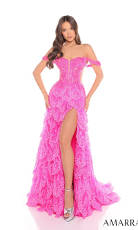 Barbie Pink Amarra Long Formal Dress 88251