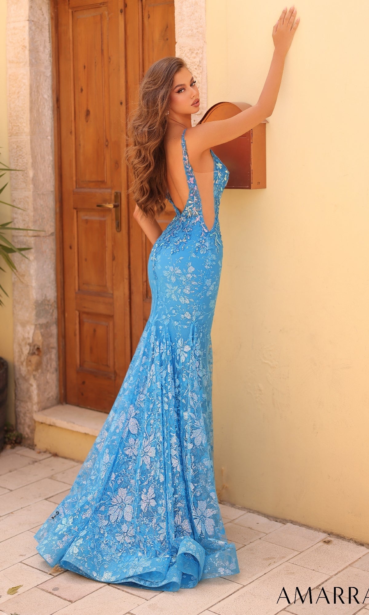 Amarra Long Formal Dress 88275