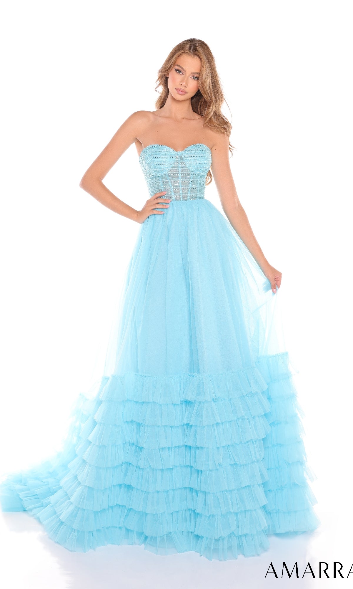 Amarra Long Formal Dress 88277