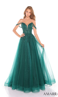 Emerald Amarra Long Formal Dress 88287