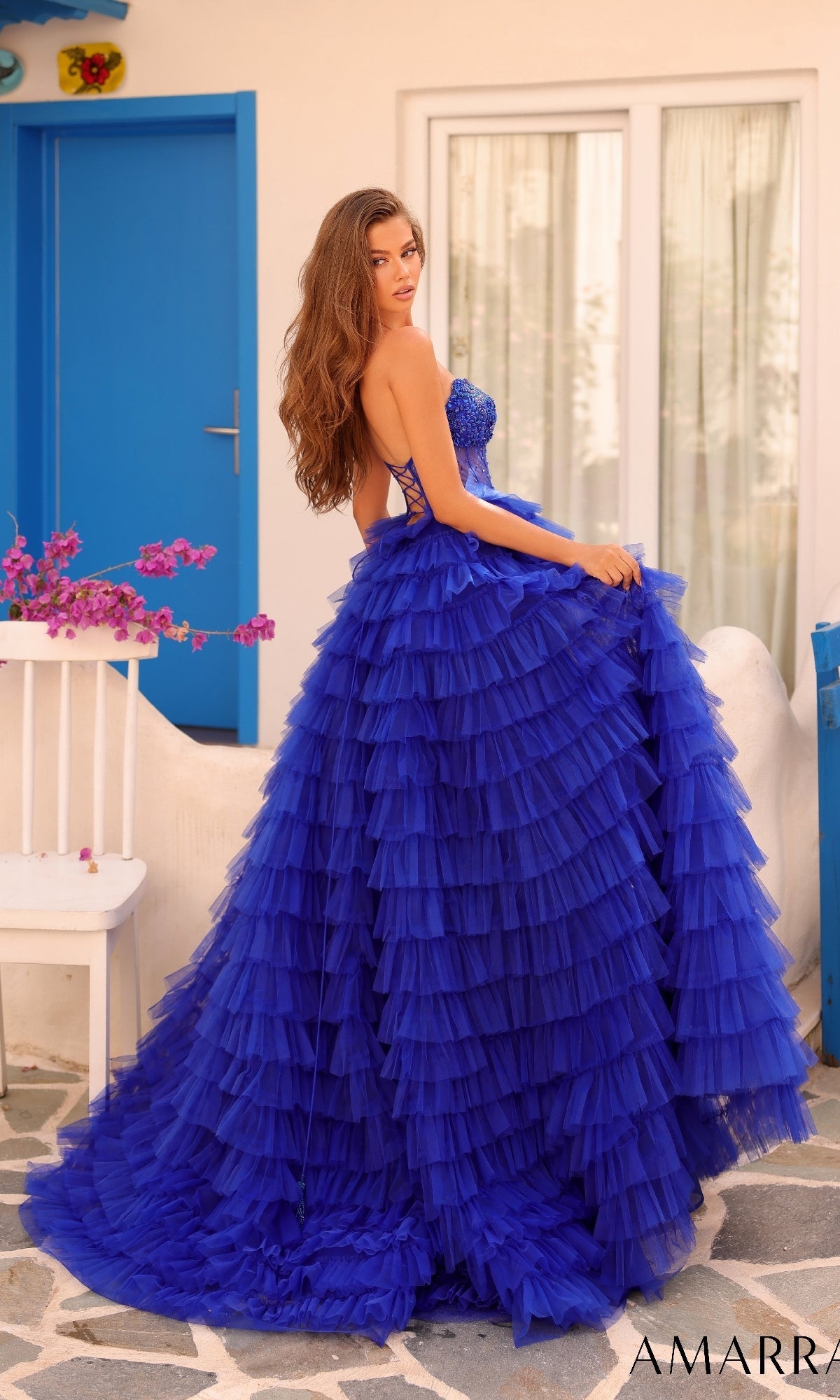 Amarra Long Formal Dress 88297
