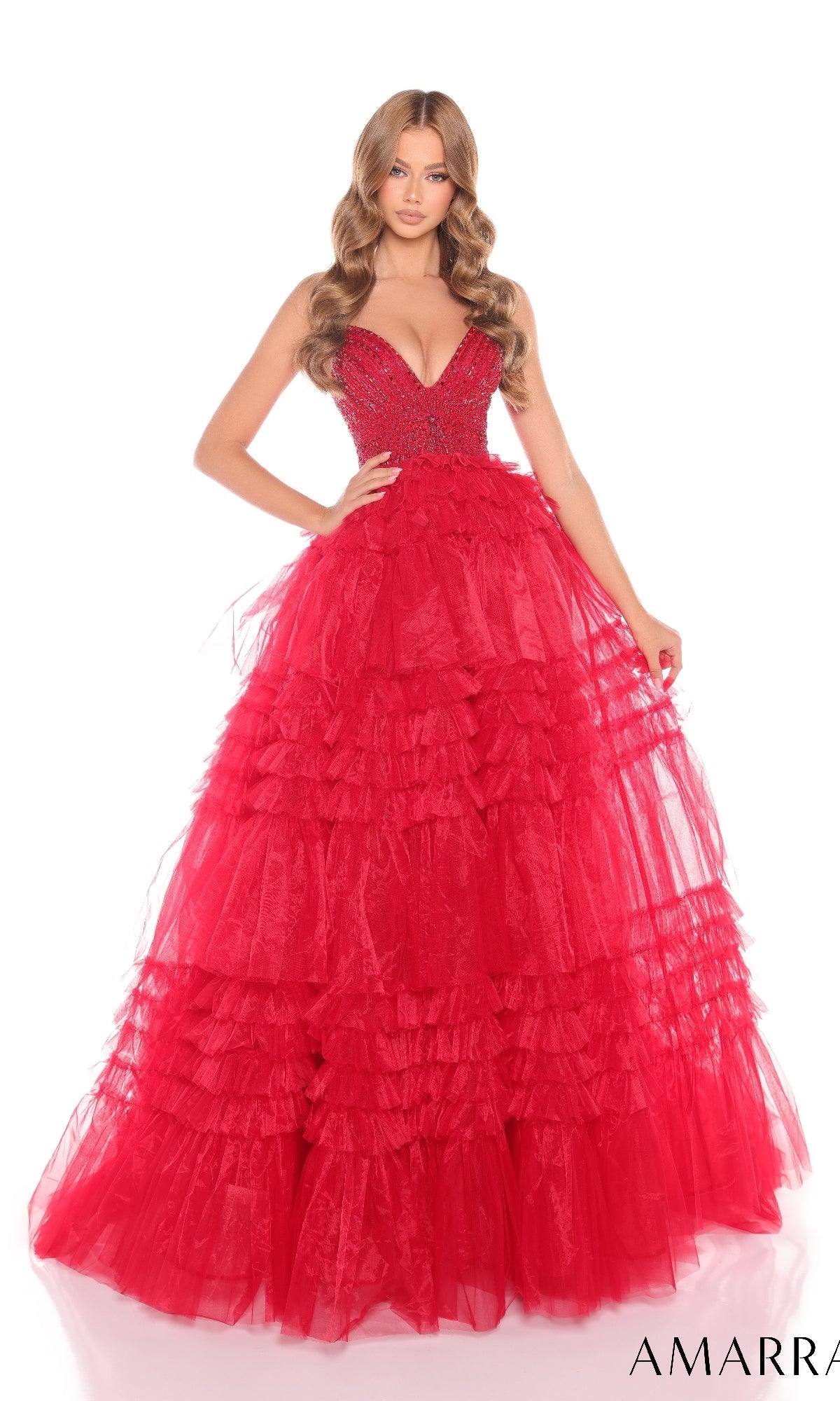 Amarra Long Formal Dress 88303
