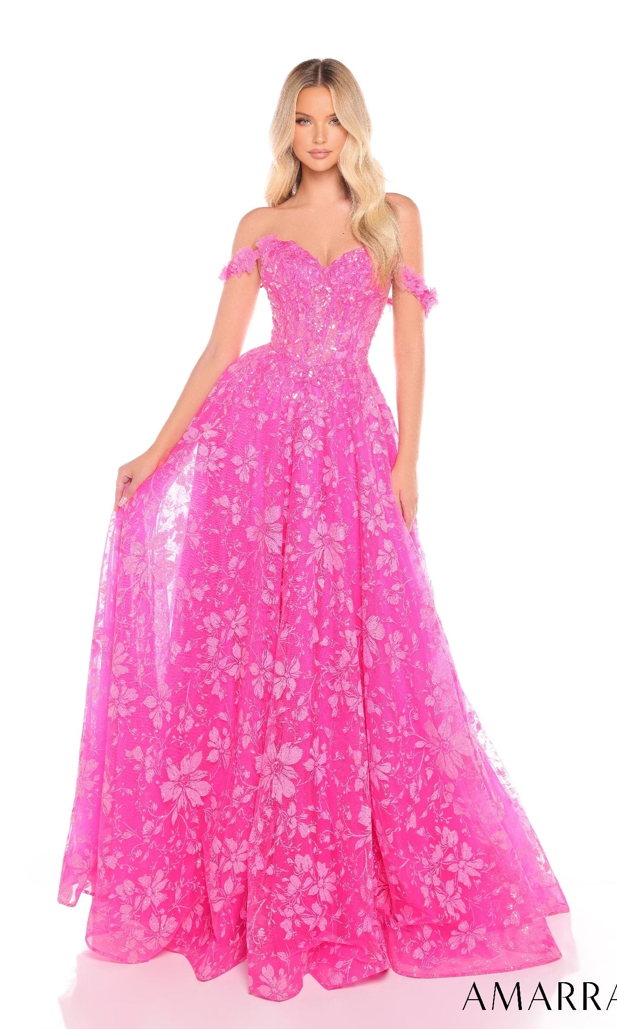 Amarra Long Formal Dress 88321