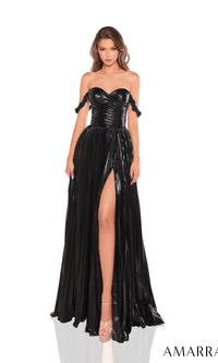 Black Amarra Long Formal Dress 88323