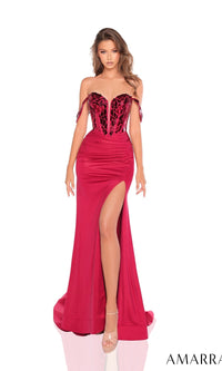 Amarra Long Formal Dress 88355