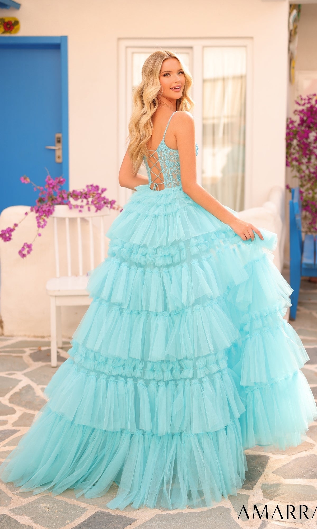Amarra Long Formal Dress 88398