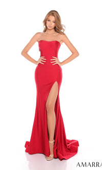 Red Amarra Long Formal Dress 88438