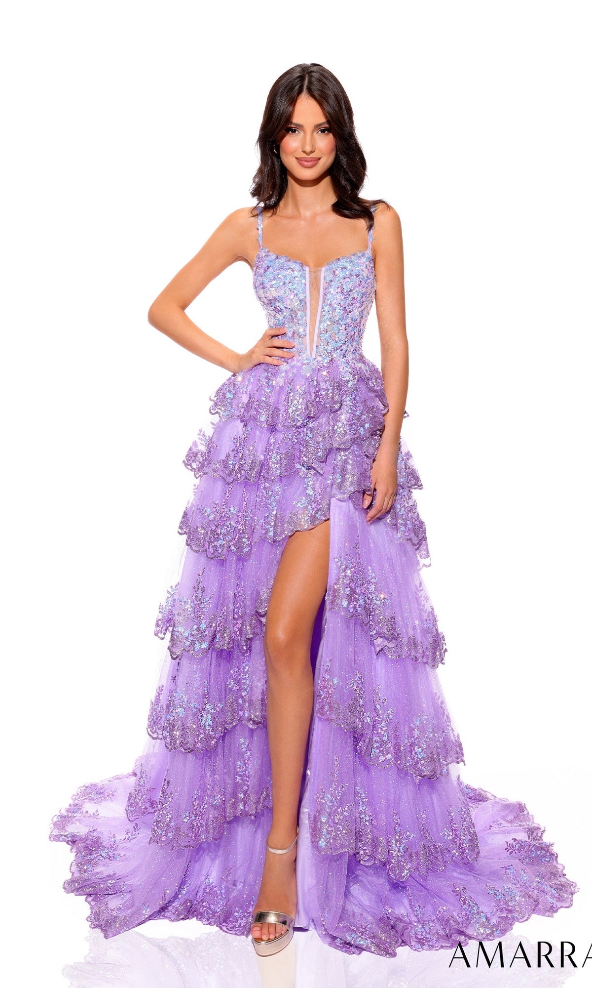 Amarra Long Formal Dress 88745 - Image