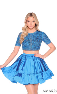 Peacock Amarra Short Party Dress 88902