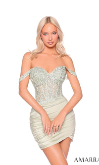 Avocado Amarra Short Party Dress 88957