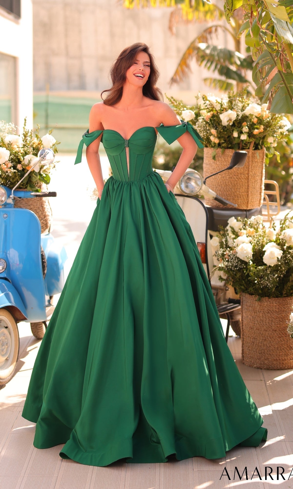 Amarra Long Formal Dress 88995