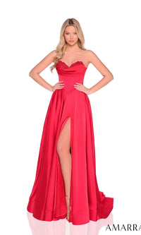 Red Amarra Long Formal Dress 89023