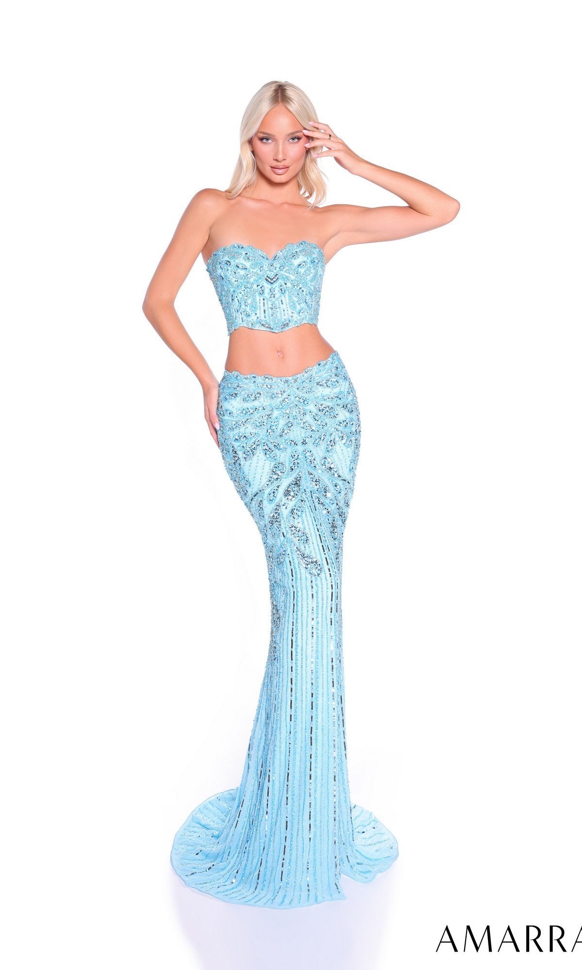 Amarra Long Formal Dress 89059