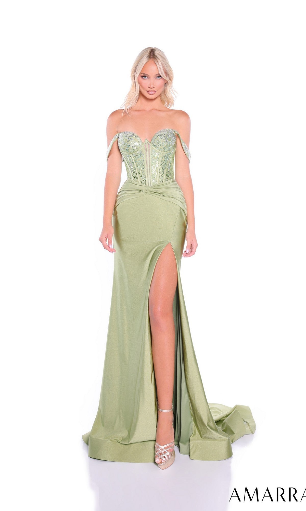 Amarra Long Formal Dress 89359