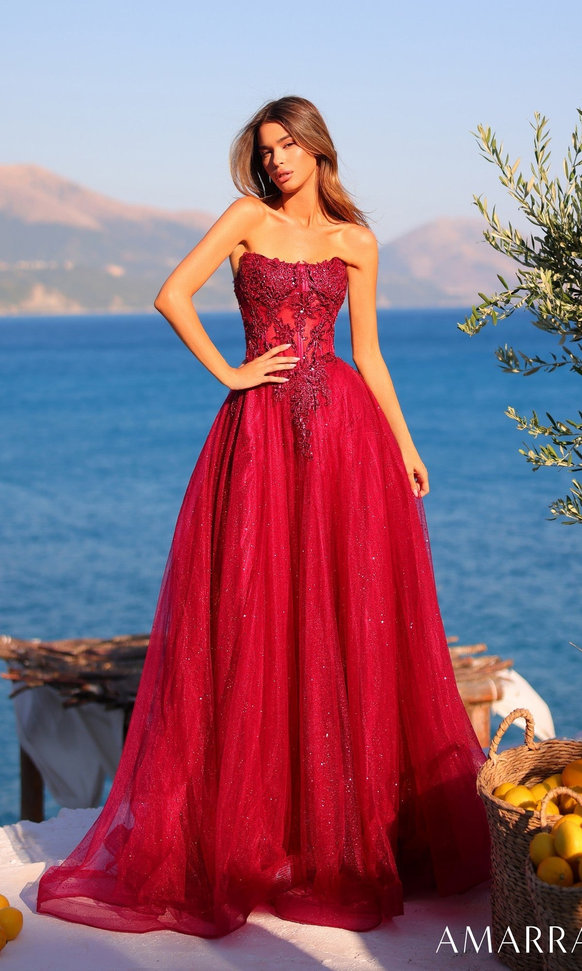 Amarra Long Formal Dress 89486