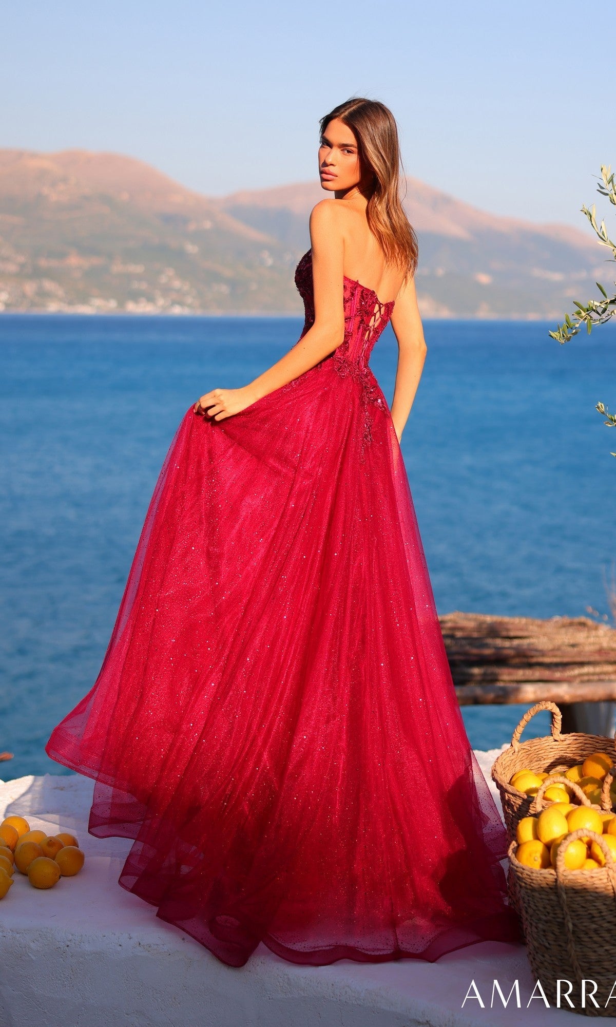 Amarra Long Formal Dress 89486