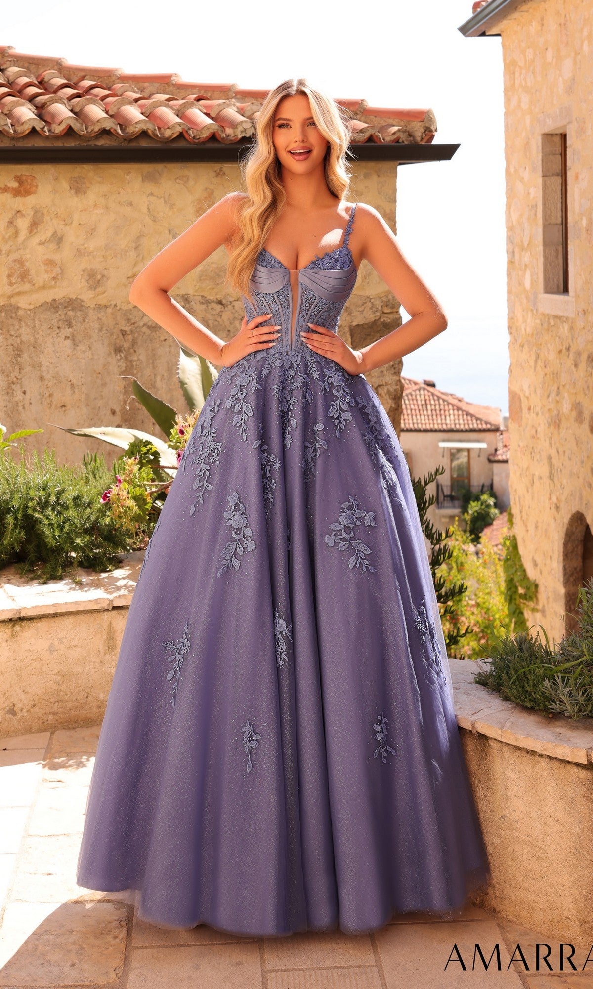 Amarra Long Formal Dress 89493
