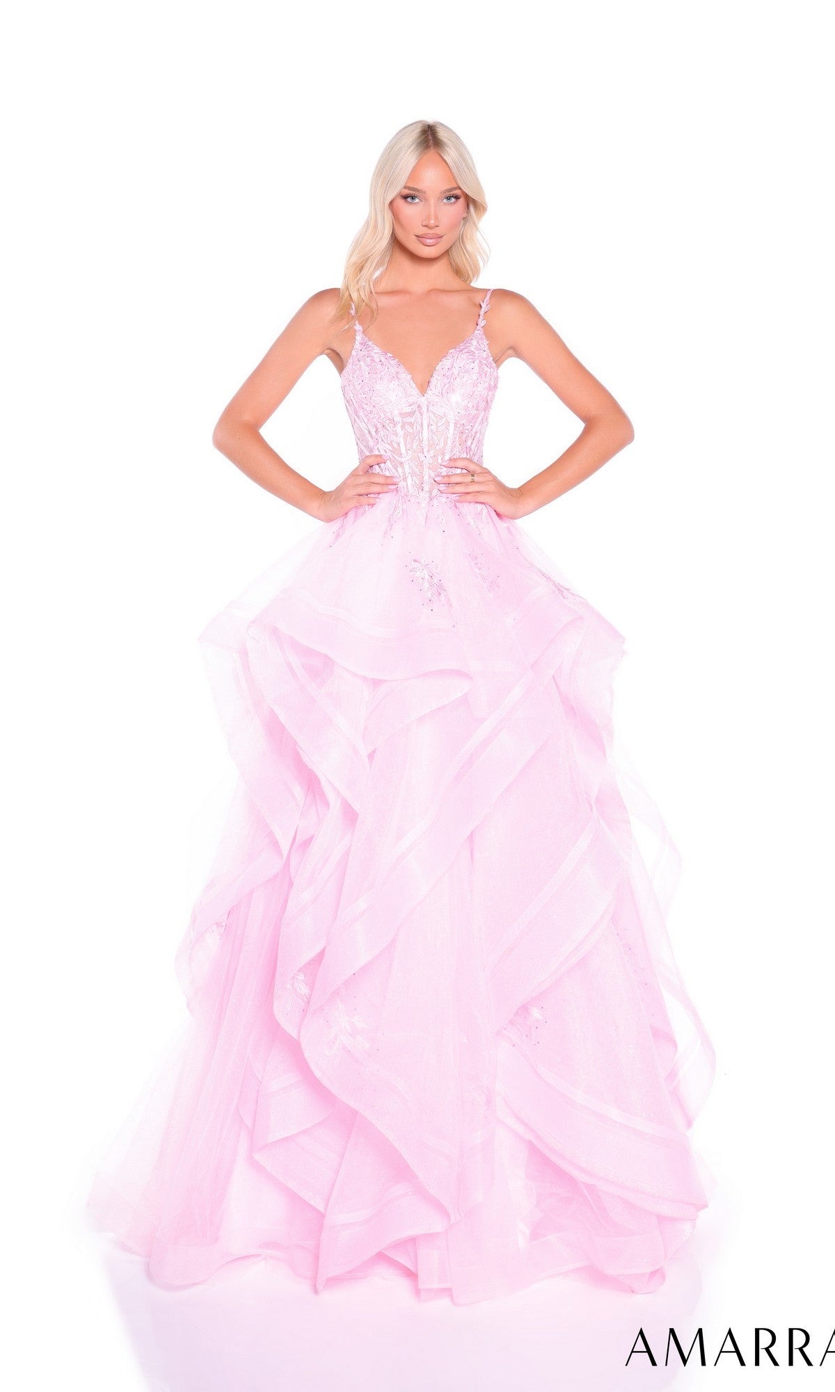 Amarra Long Formal Dress 89511
