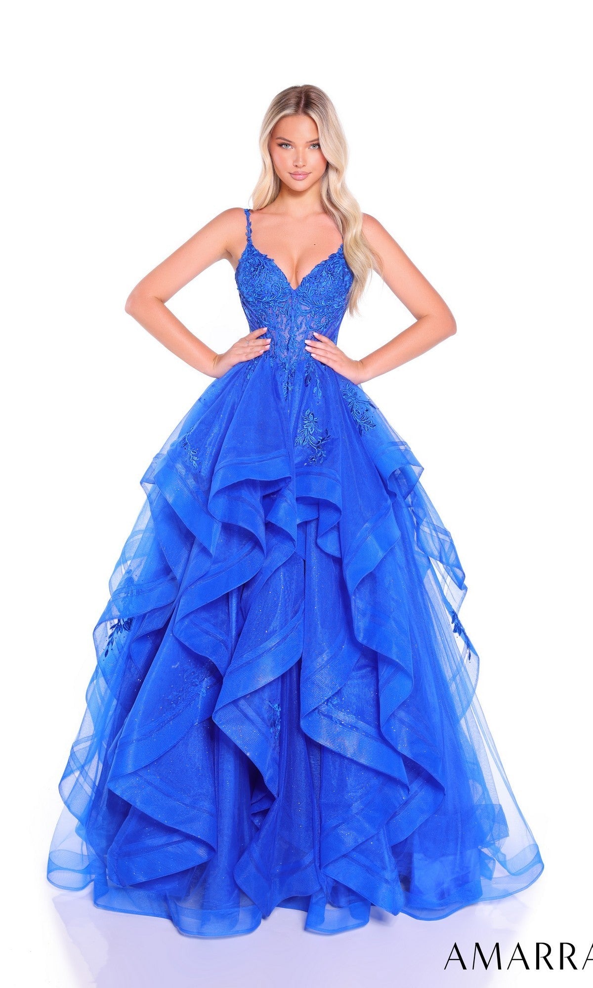 Amarra Long Formal Dress 89511