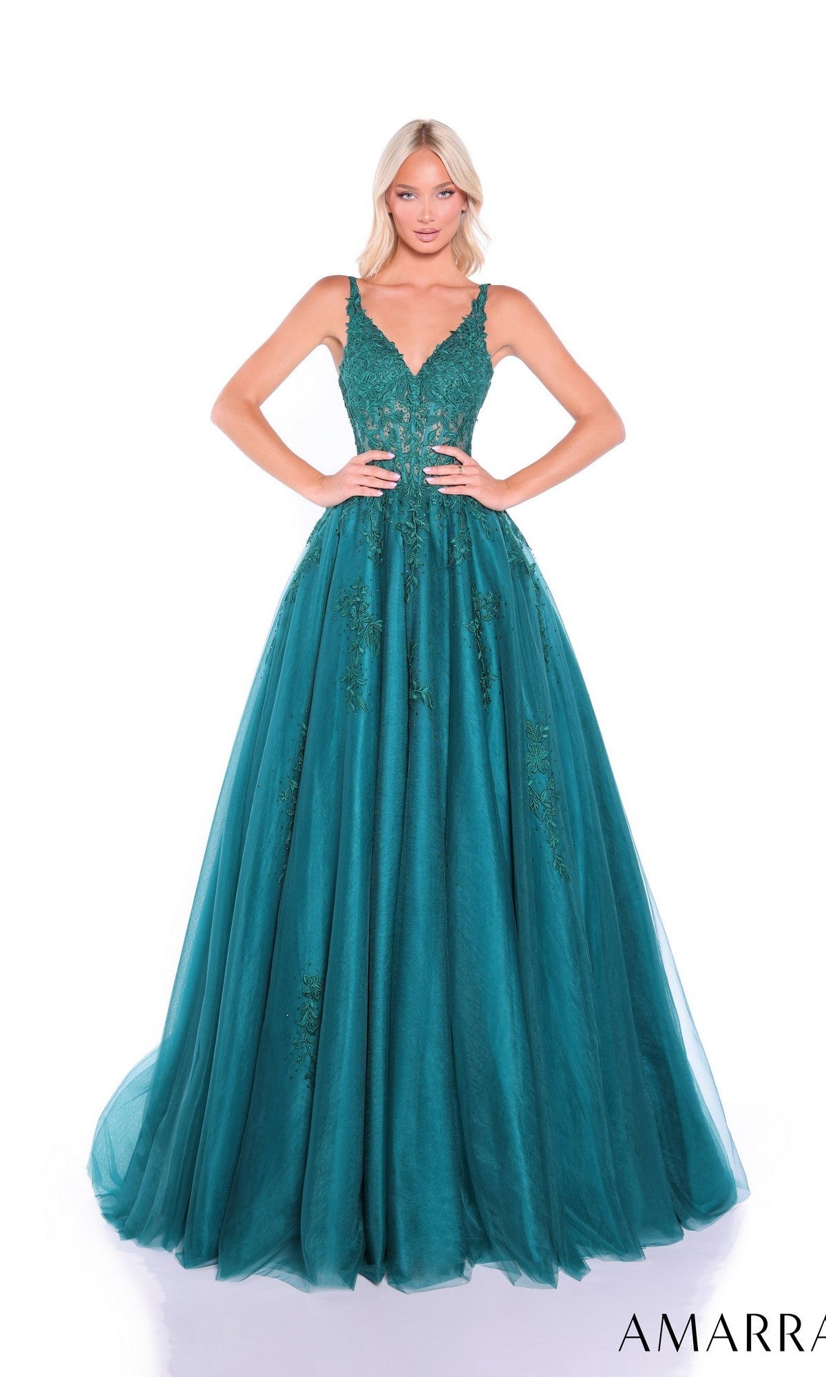 Amarra Long Formal Dress 89523
