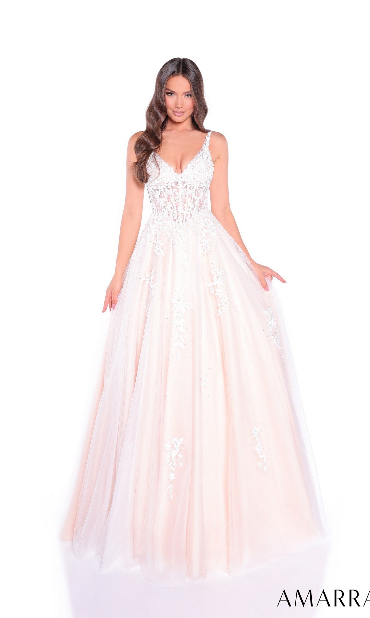 Amarra Long Formal Dress 89523