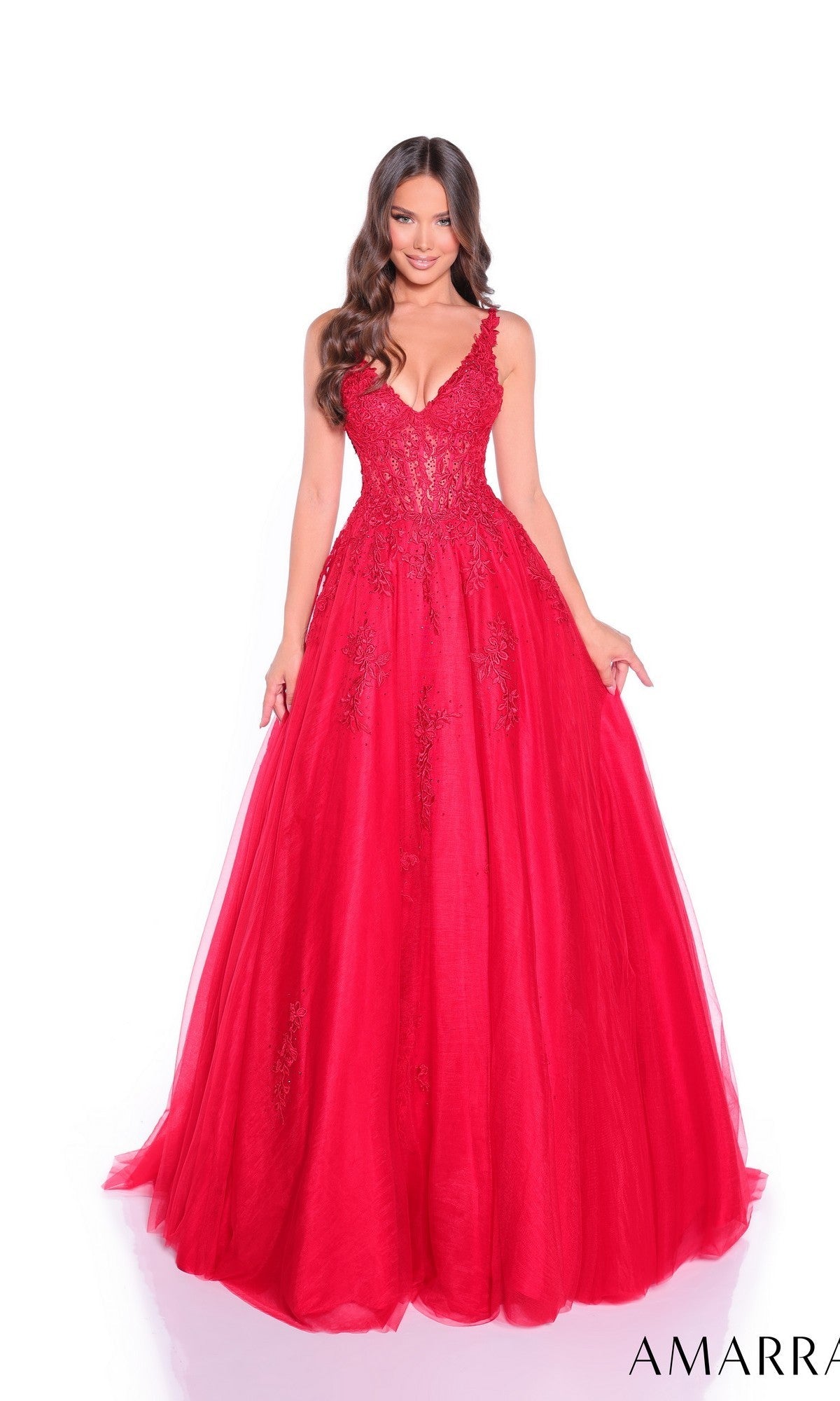 Amarra Long Formal Dress 89523