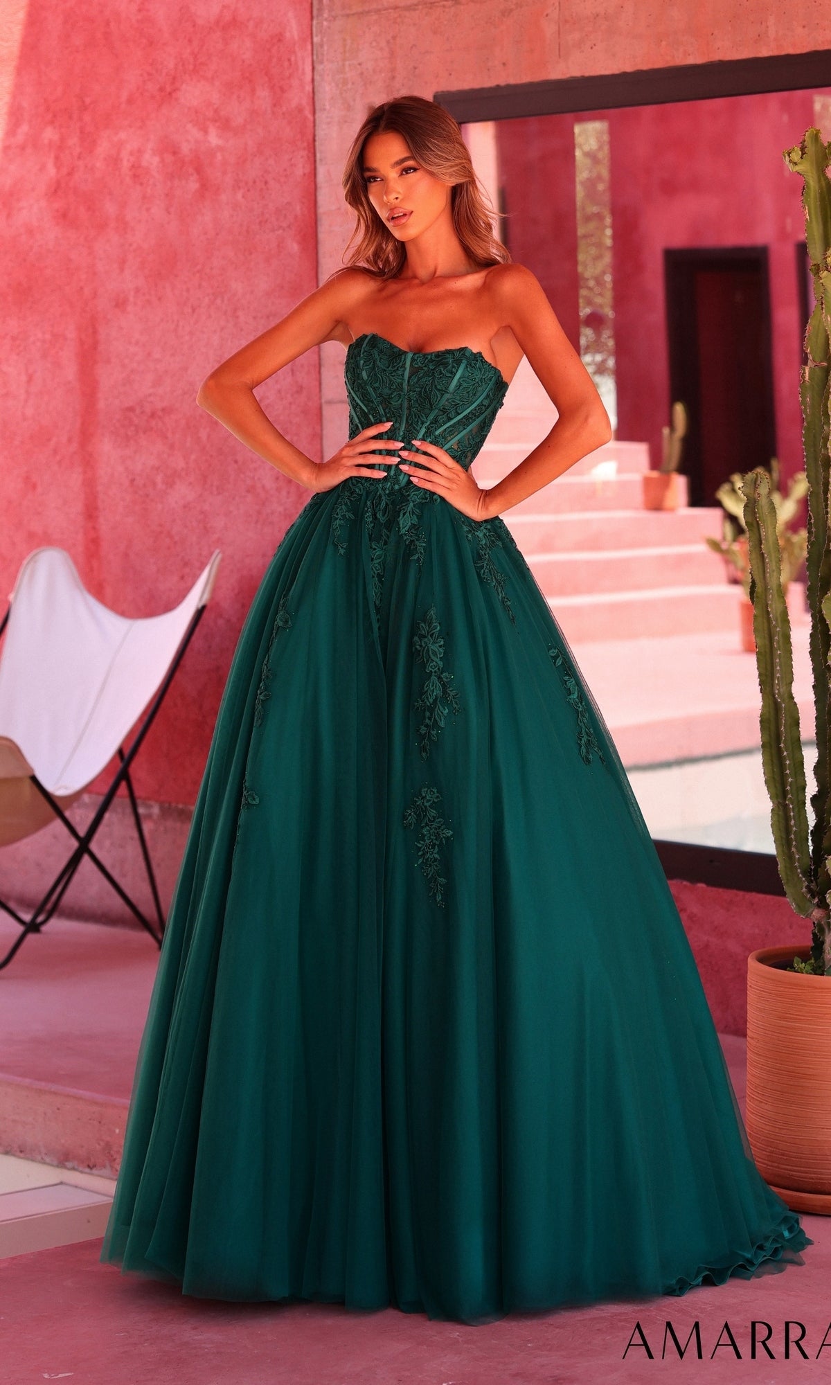Amarra Long Formal Dress 89626