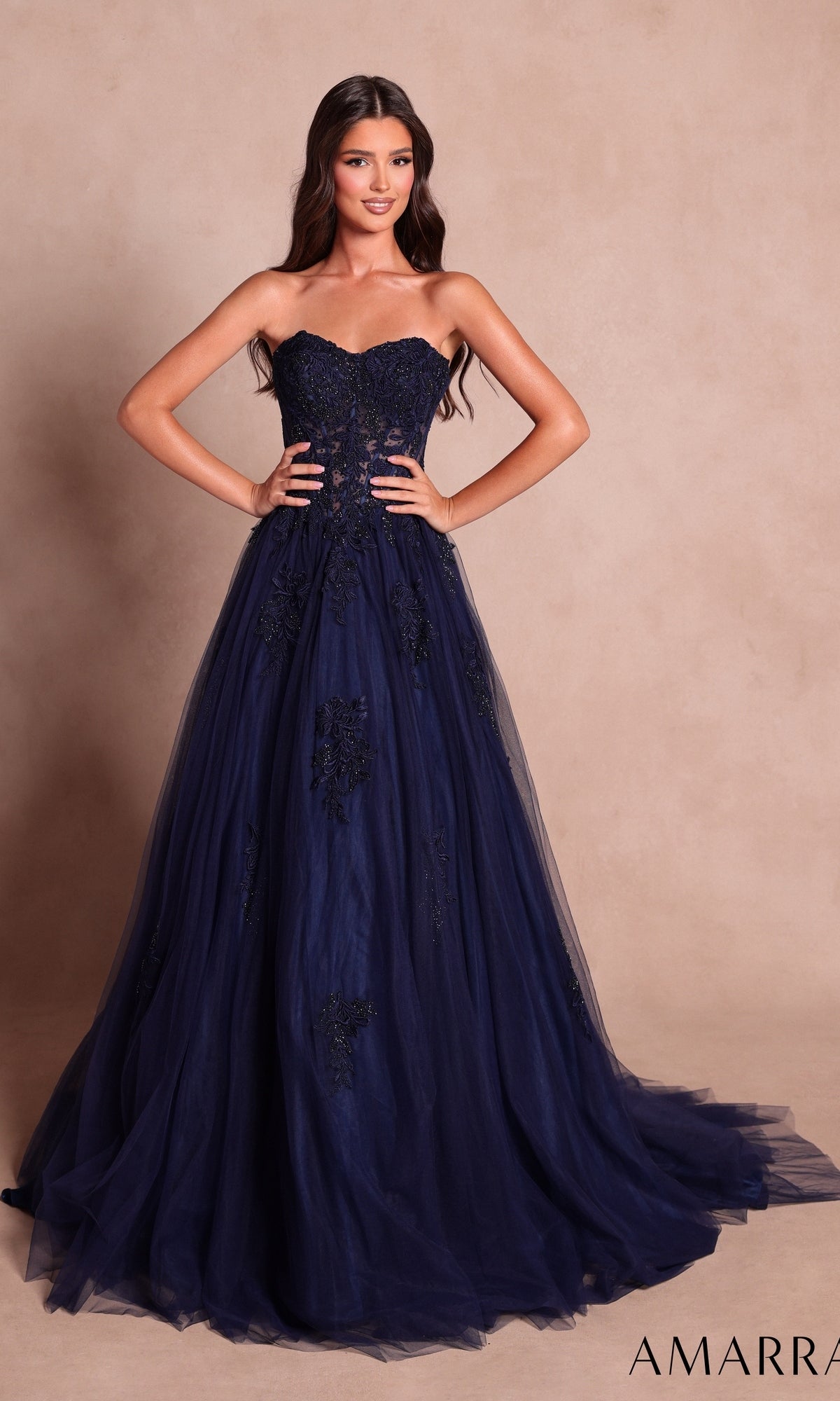 Amarra Long Formal Dress 89627