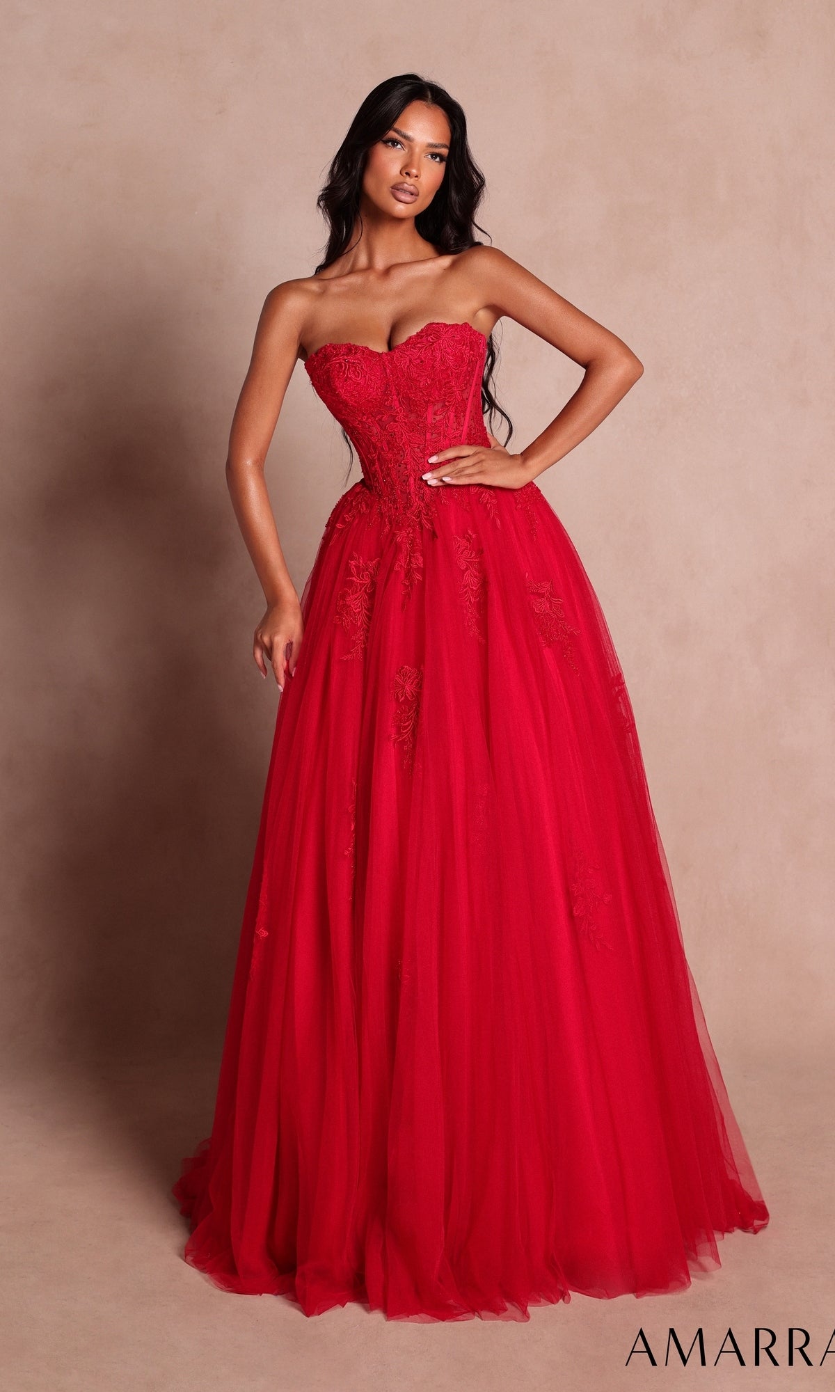 Amarra Long Formal Dress 89627