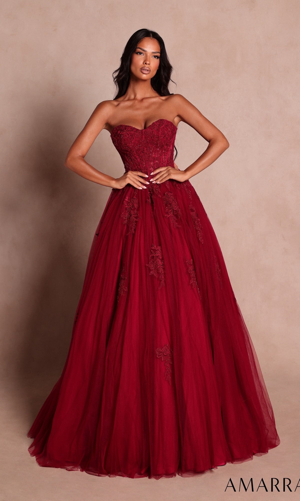 Amarra Long Formal Dress 89627