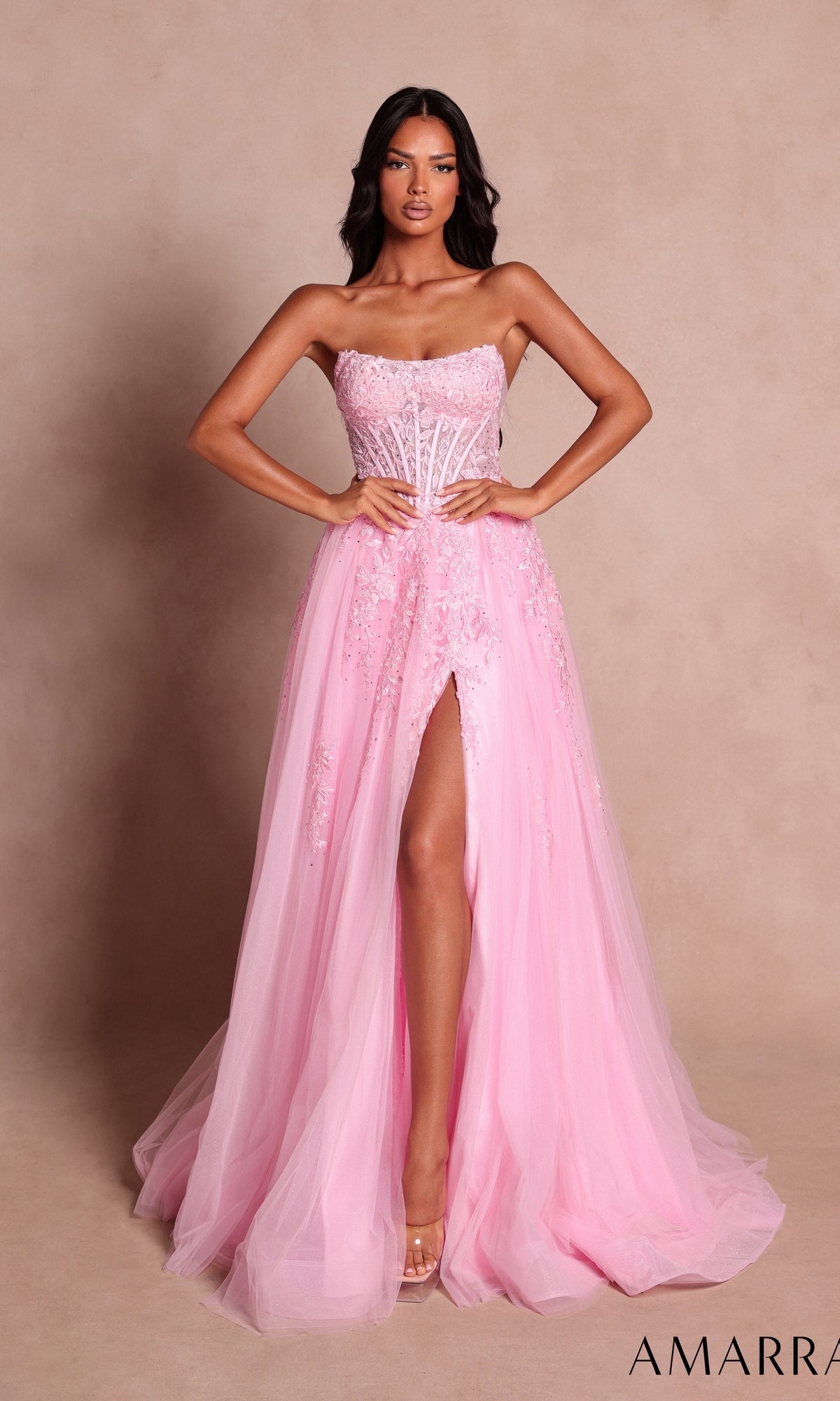 Amarra Long Formal Dress 89684