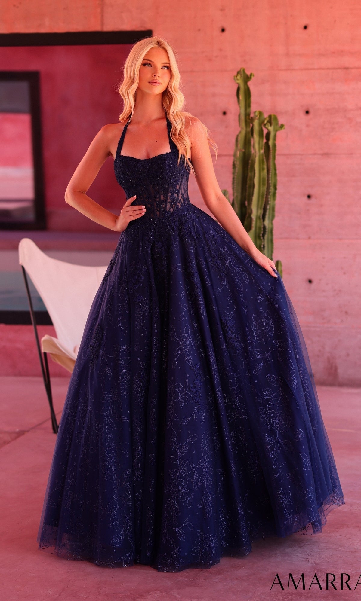 Amarra Long Formal Dress 89685