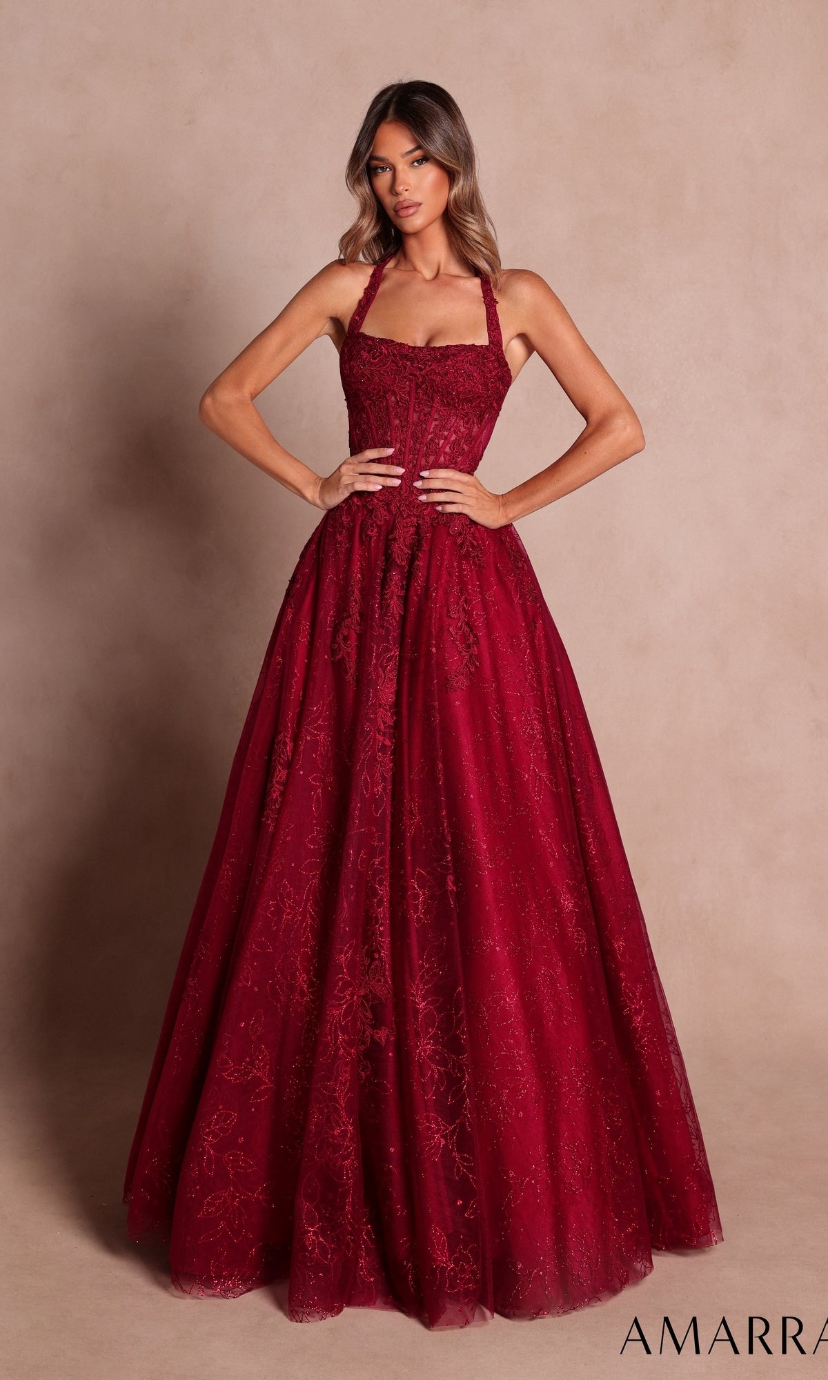 Amarra Long Formal Dress 89685