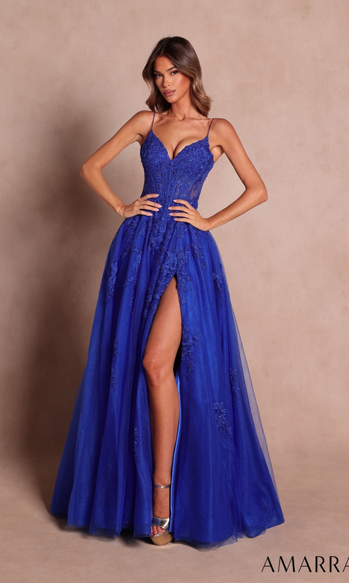 Amarra Long Formal Dress 89693