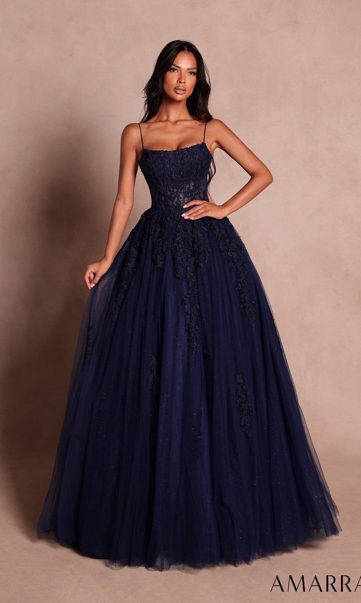 Amarra Long Formal Dress 89806