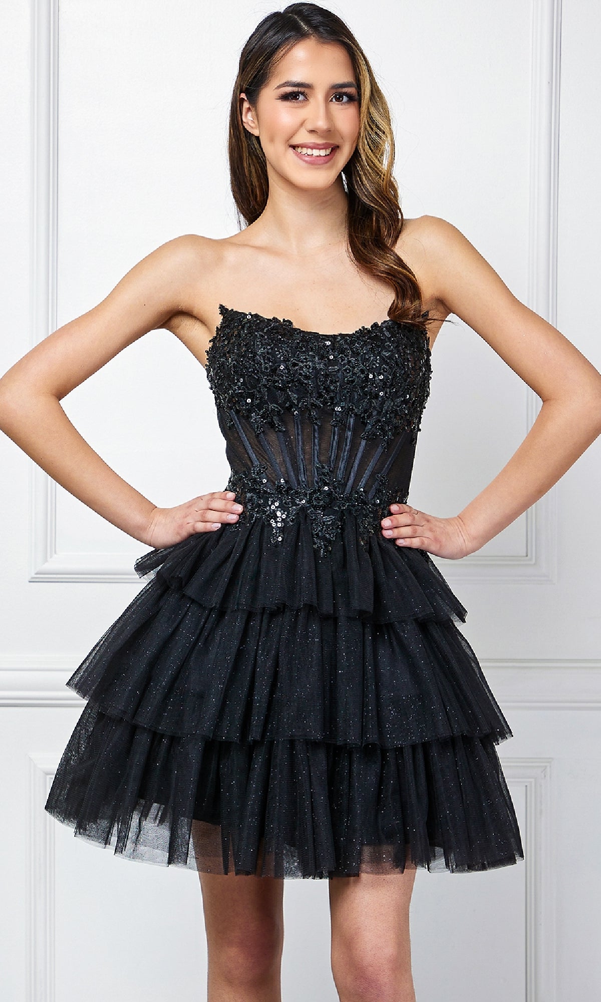 Amelia Couture Short Homecoming Dress 9066S