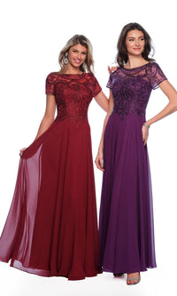 Dave & Johnny Long Formal Dress A9071