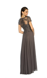 Dave & Johnny Long Formal Dress A9071