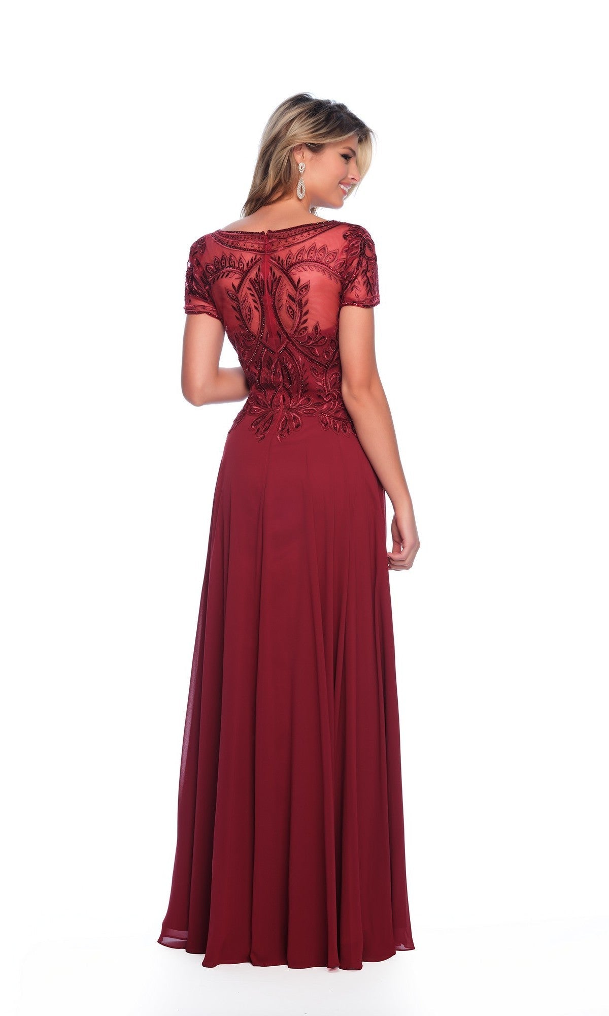 Dave & Johnny Long Formal Dress A9071